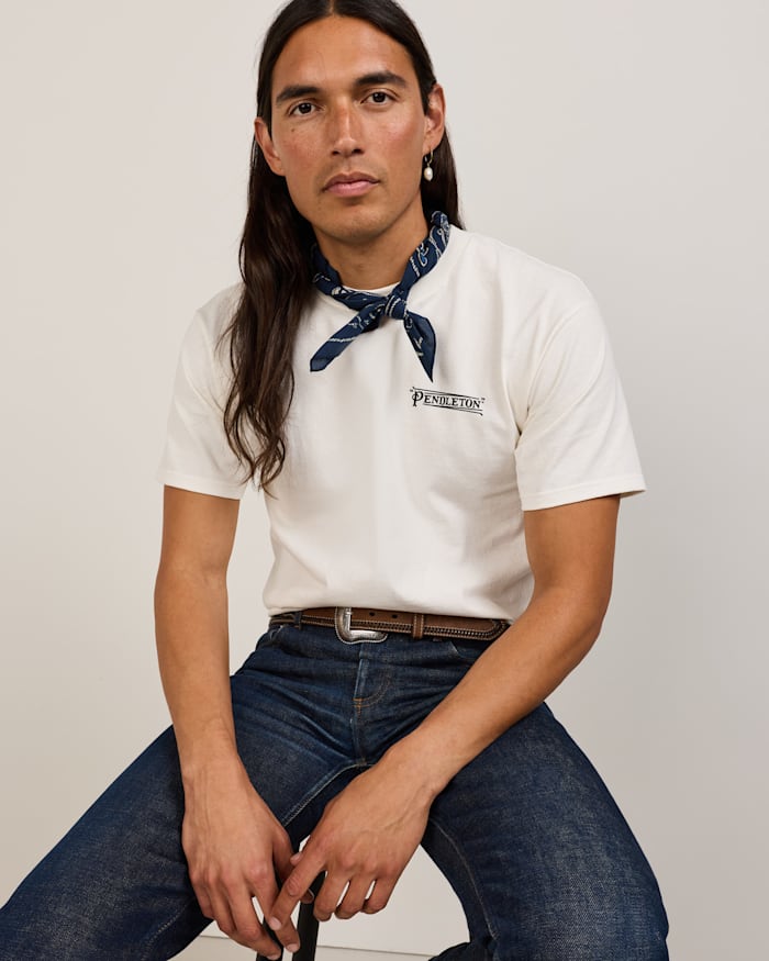 MEN'S WILD HORSES GRAPHIC TEE